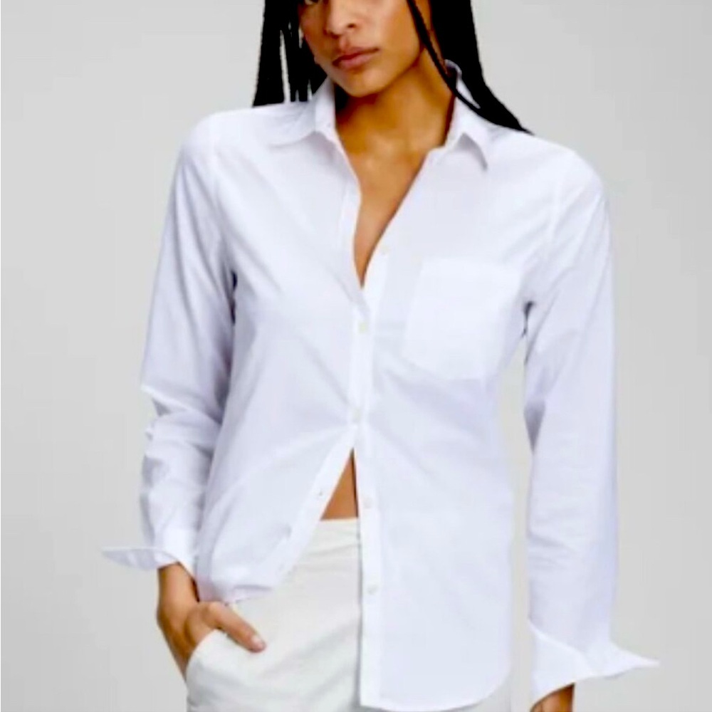 GAP White Perfect Shirt 80’s Superfine Poplin